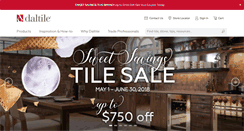 Desktop Screenshot of daltileproducts.com